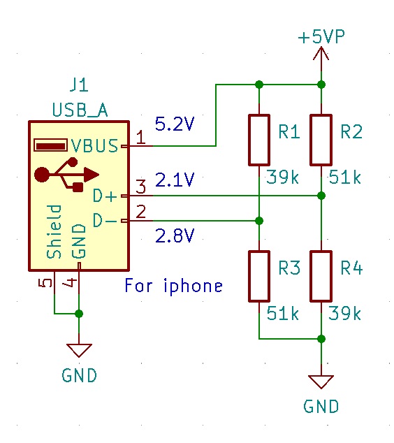 KiCADの画面でみるプリント基板の回路図（iphone）